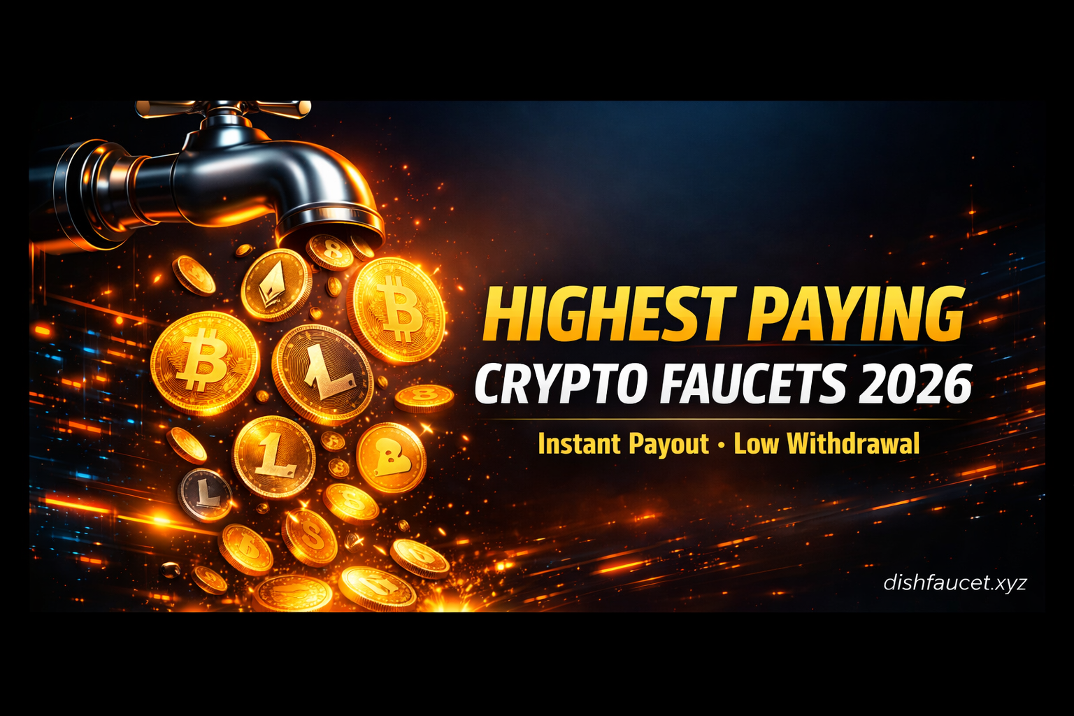 highest paying crypto faucets 2026 with instant payout and low withdrawal threshold